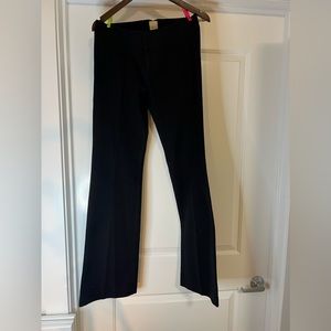 Ecru Black Trousers Size 4